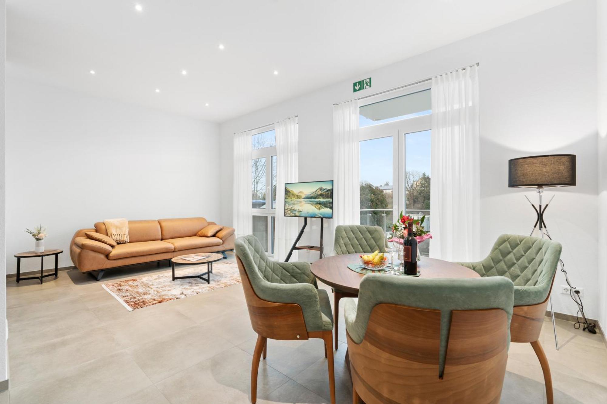 Premium Smartapart Julia Zentral Und Modern Mit Smarthome Tettnang Luaran gambar